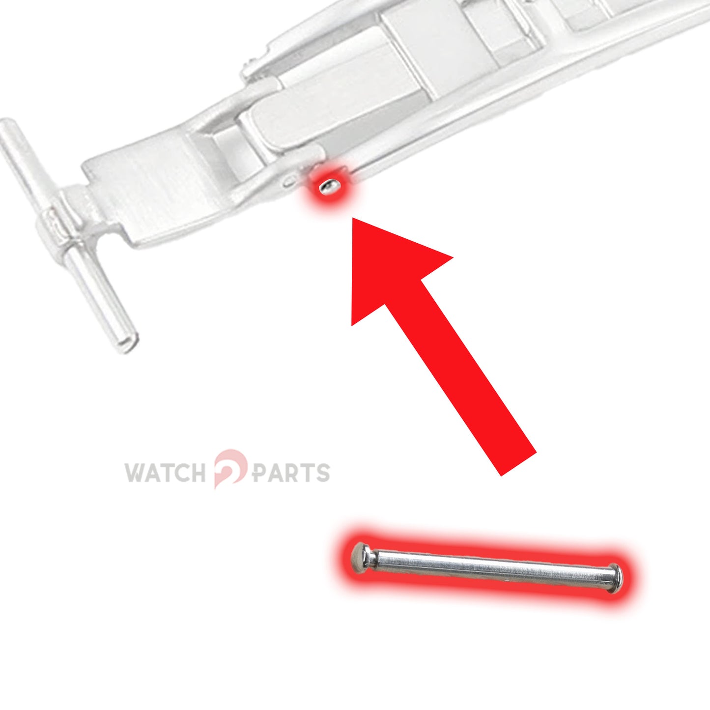 Buckle/Clasp Rivet Pin for Richard Mille RM Watch