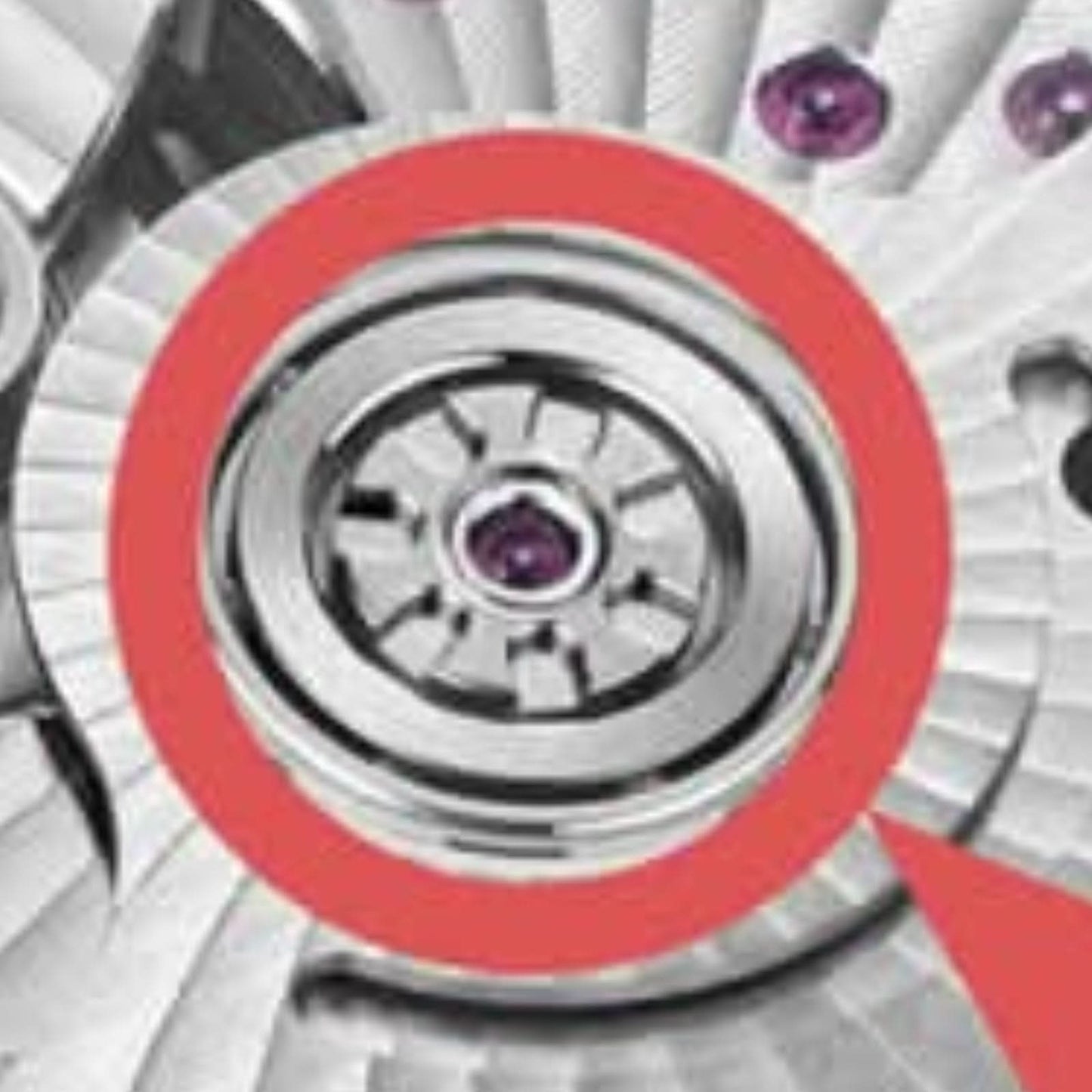 Tournevis du rotor de mouvement de montre hexapod pour Ω OMG Omega 8800 outils de montre mécanique