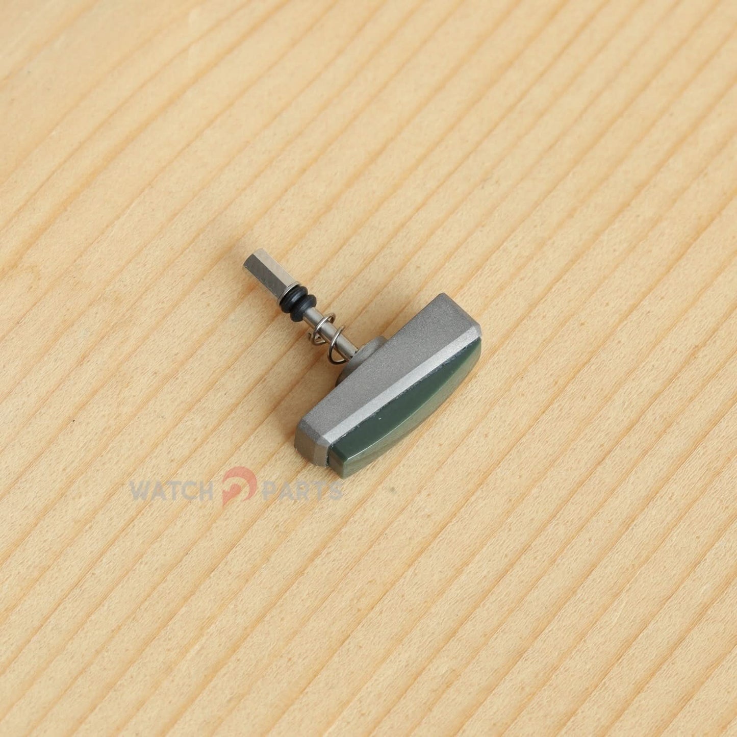 Pulsante push orologio in ceramica verde in titanio per Audemars Piguet Royal Oak Offshore 44mm