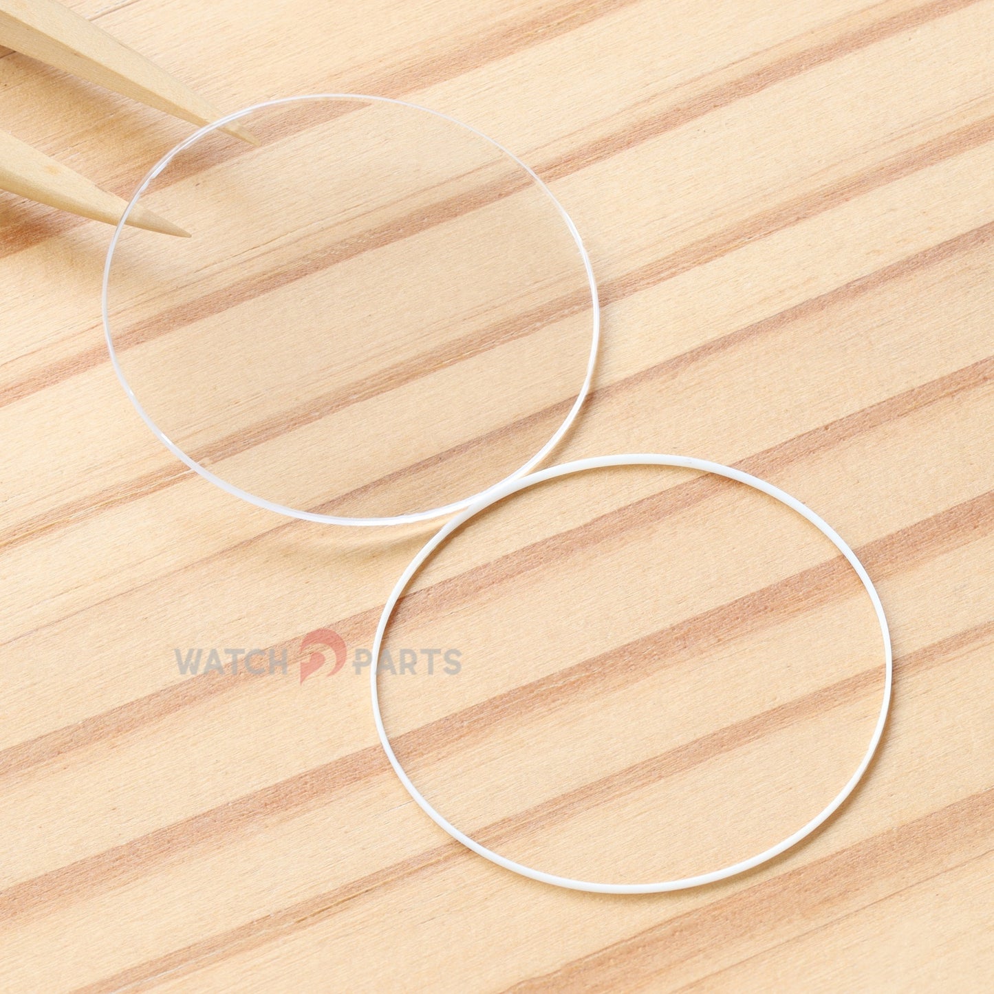Double Domed Sapphire Crystal&Gasket for Vacheron Constantin VC Traditionnelle 43075 41mm Watch Glass