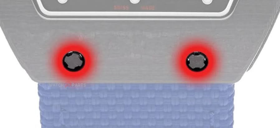 Titanium 4 Prongs Watch Case Screw for RM Richard Mille RM67 Mans' Watch Band Parts - watch2parts