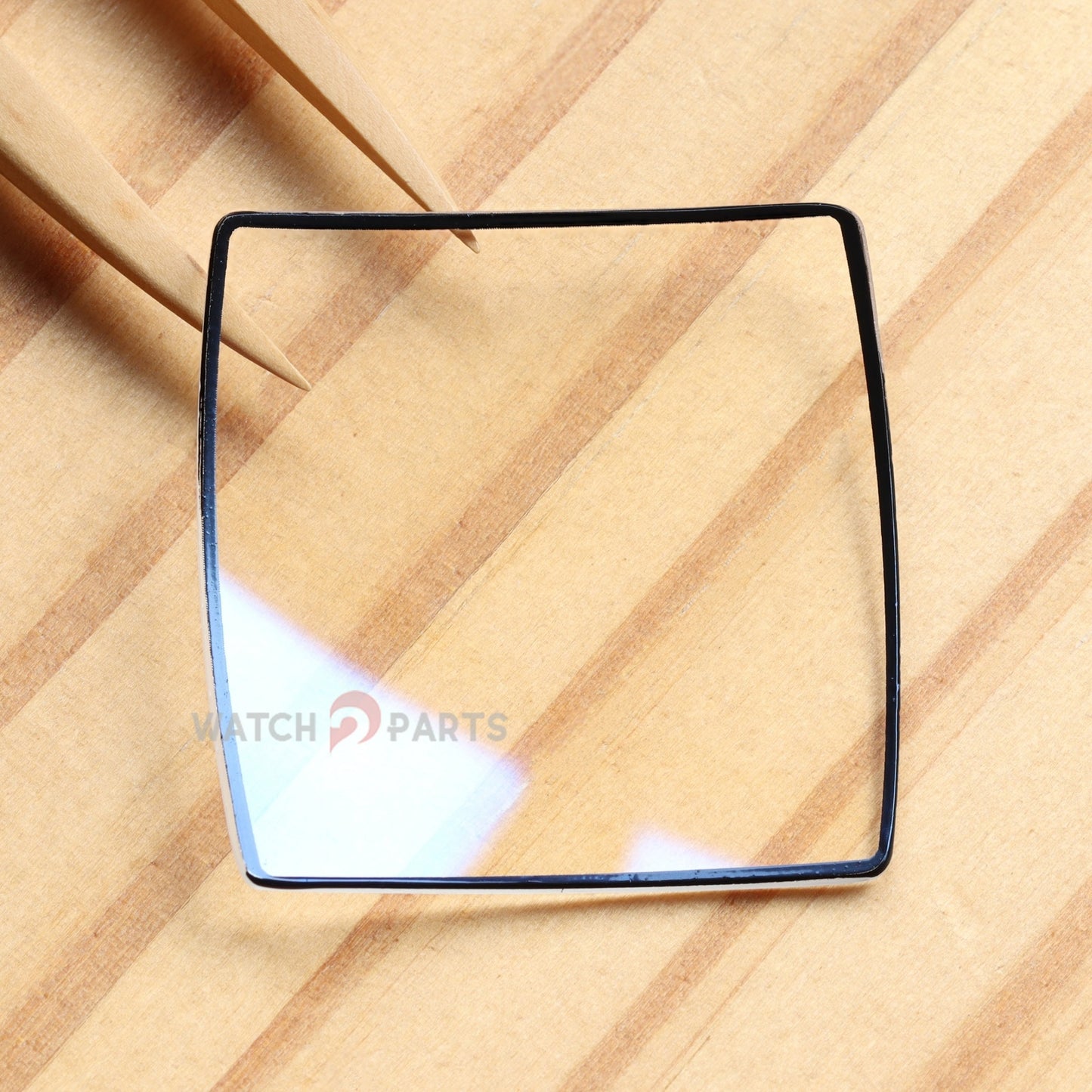 AR Coating Tonneau Raised Watch Glass for Chopard TWO O TEN 162287 37.3x39.75mm Sapphire Crystal