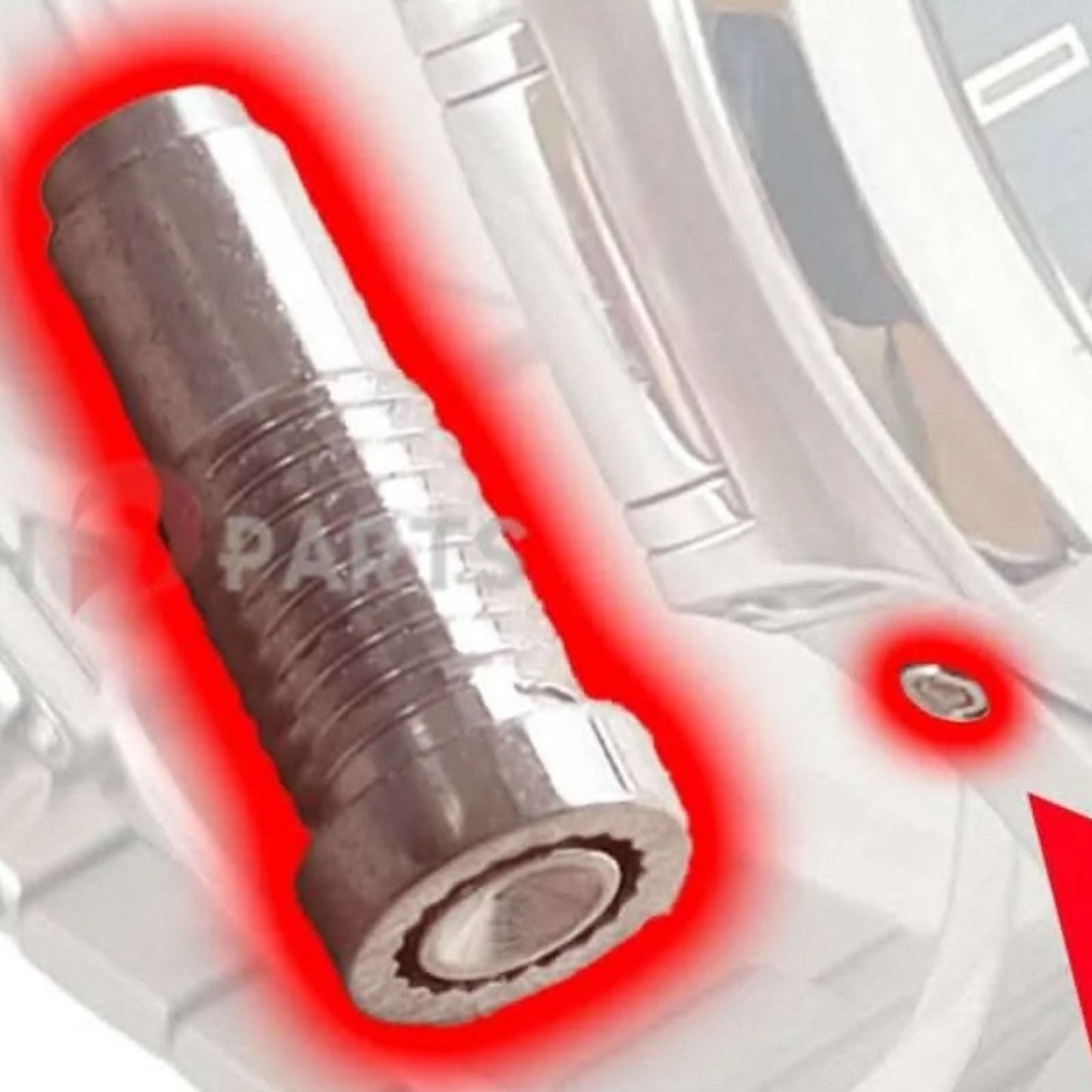 Pusteur de la montre en or rose 18k / or blanc pour Patek Philippe Nautilus 5980 40,5 mm