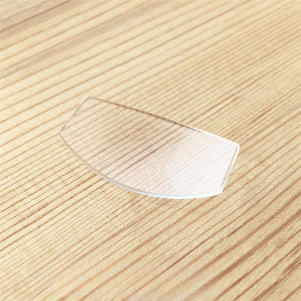 Turtle Shell Dome Sapphire Watch Glass para Cartier Tonneau Reloj de zona horaria