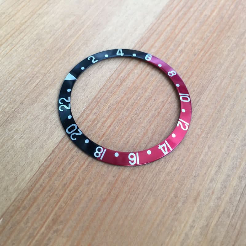 Pepsi Coke Watch Bisel Insertos para Rolex Oyster Perpetual Date GMT-Master Reloj Piezas de repuesto