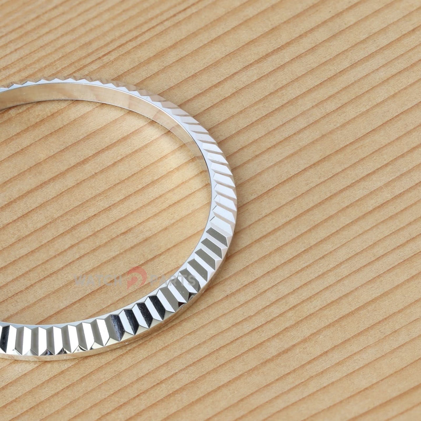 18K White Gold Watch Bezel para Rolex DateJust 36 126234/116234 anillo acosado