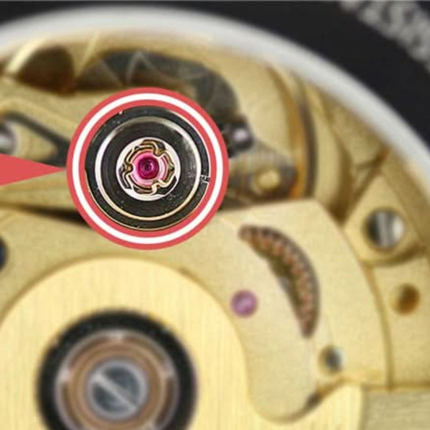 copper Special watch tools for remove rubies disassembled incabloc Etashoc (fit ETA2824 2834 2836 2671 2688 46943 55841 movement)