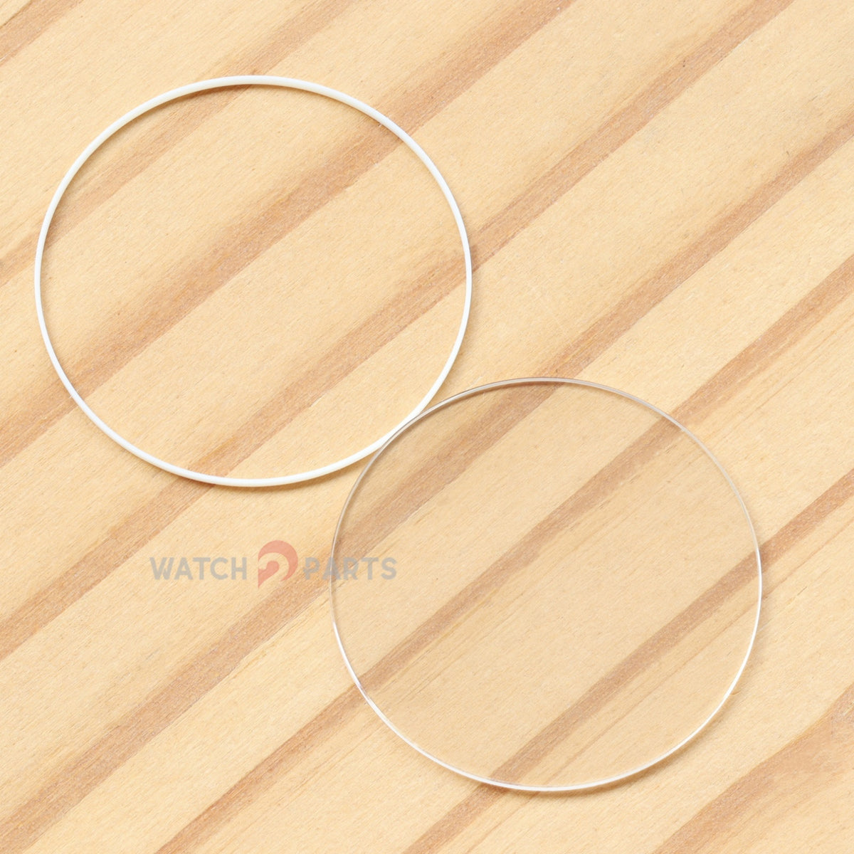 Round Flat Watch Sapphire Crystal&Gasket for Bvlgari Bvlgari Bvlgari BB38WSSDAUTO 38mm Glass