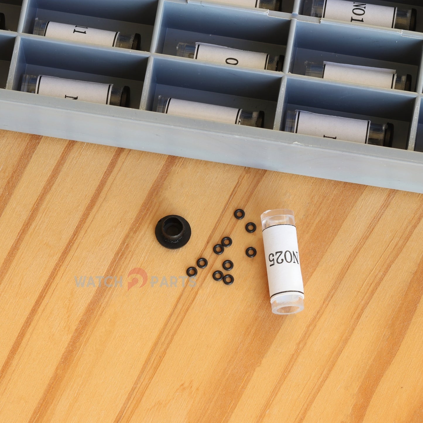 0.8-1.45 mm 30 Sizes Watch Gasket Set Waterproof Rubber Ring for Watch Crown Tube/Button Pusher/Crown/Screw