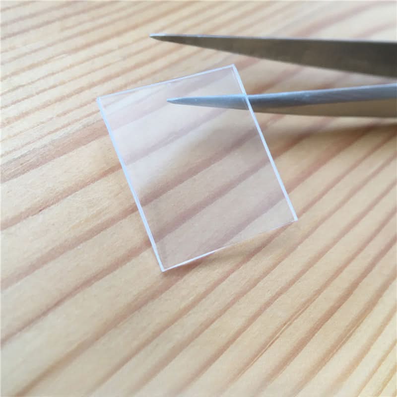 Vidrio de cristal de zafiro para Cartier Tank Solo Cat3170 Reloj de mujeres 24x30 mm de damas