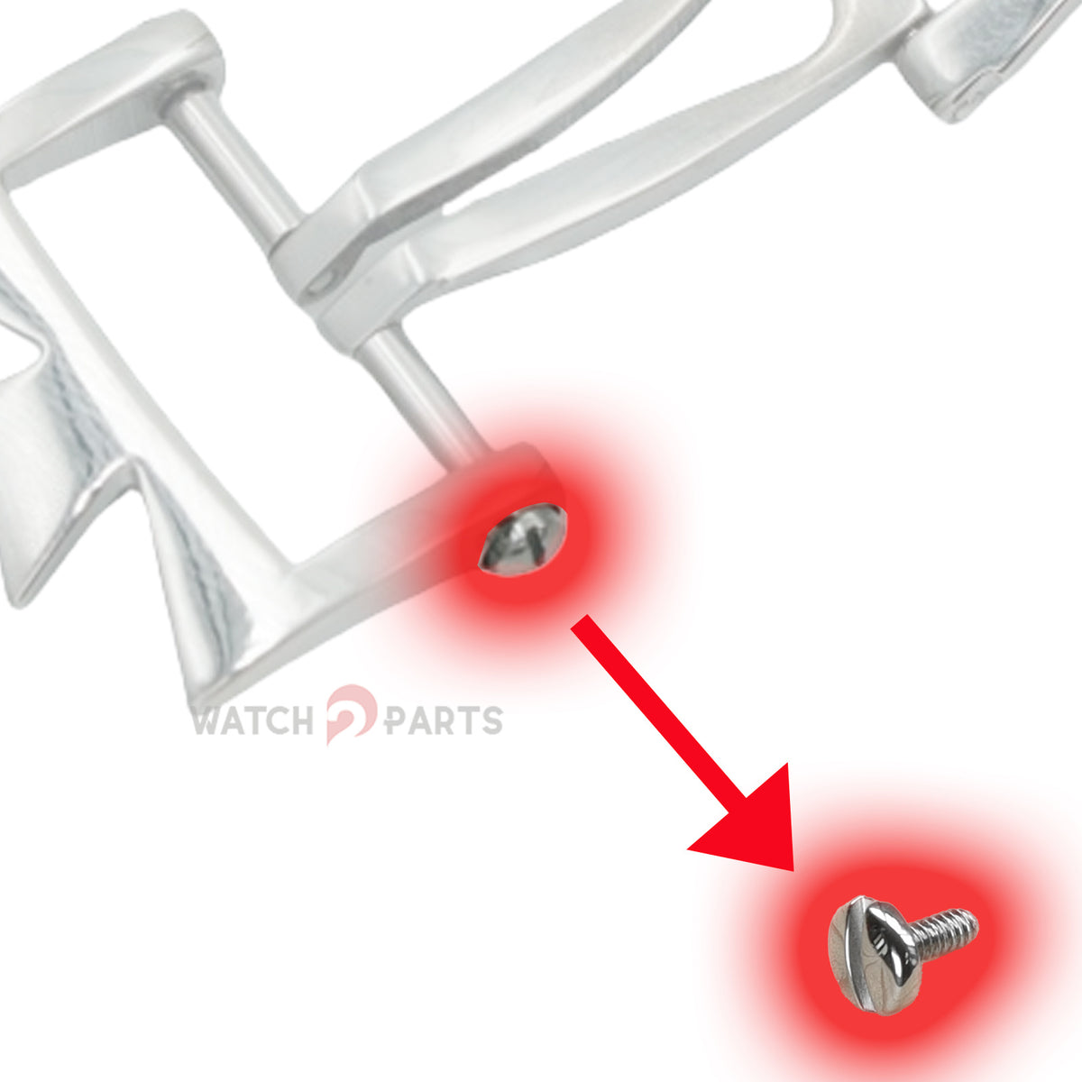Folding Clasp Screw for Vacheron Constantin VC Watch Deployant Buckle