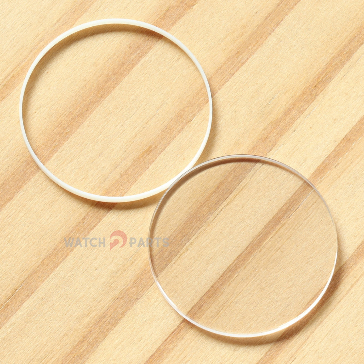 Round Flat Watch Sapphire Crystal&Gasket for Bvlgari B.Zero1 BZ35 35mm Glass