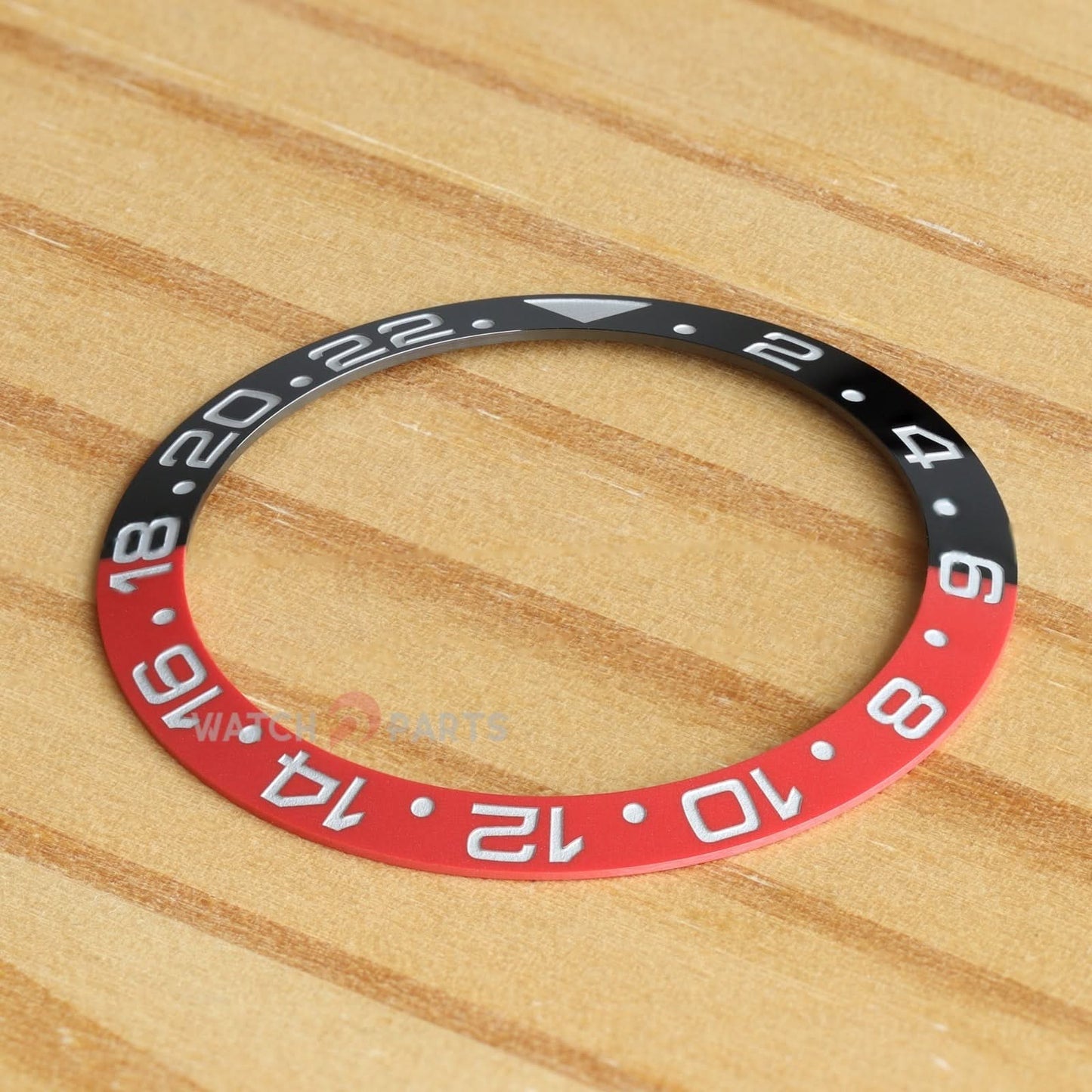 Bisel de cerámica de reloj rojo negro para Rolex GMT-Master II 40mm 116710 126710 Reloj