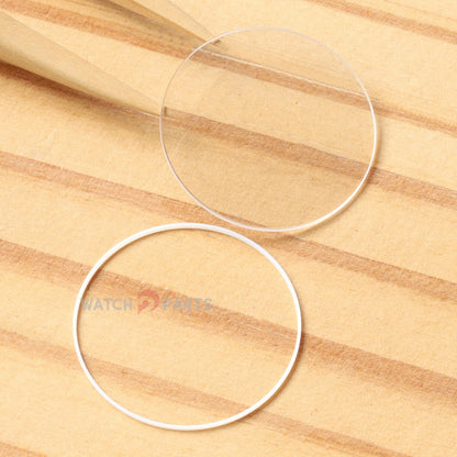 Watch Sapphire Crystal&Gasket for Blancpain Villeret Ultra-Slim 6102-2987-55A 29.20mm Front&Case Back Glass