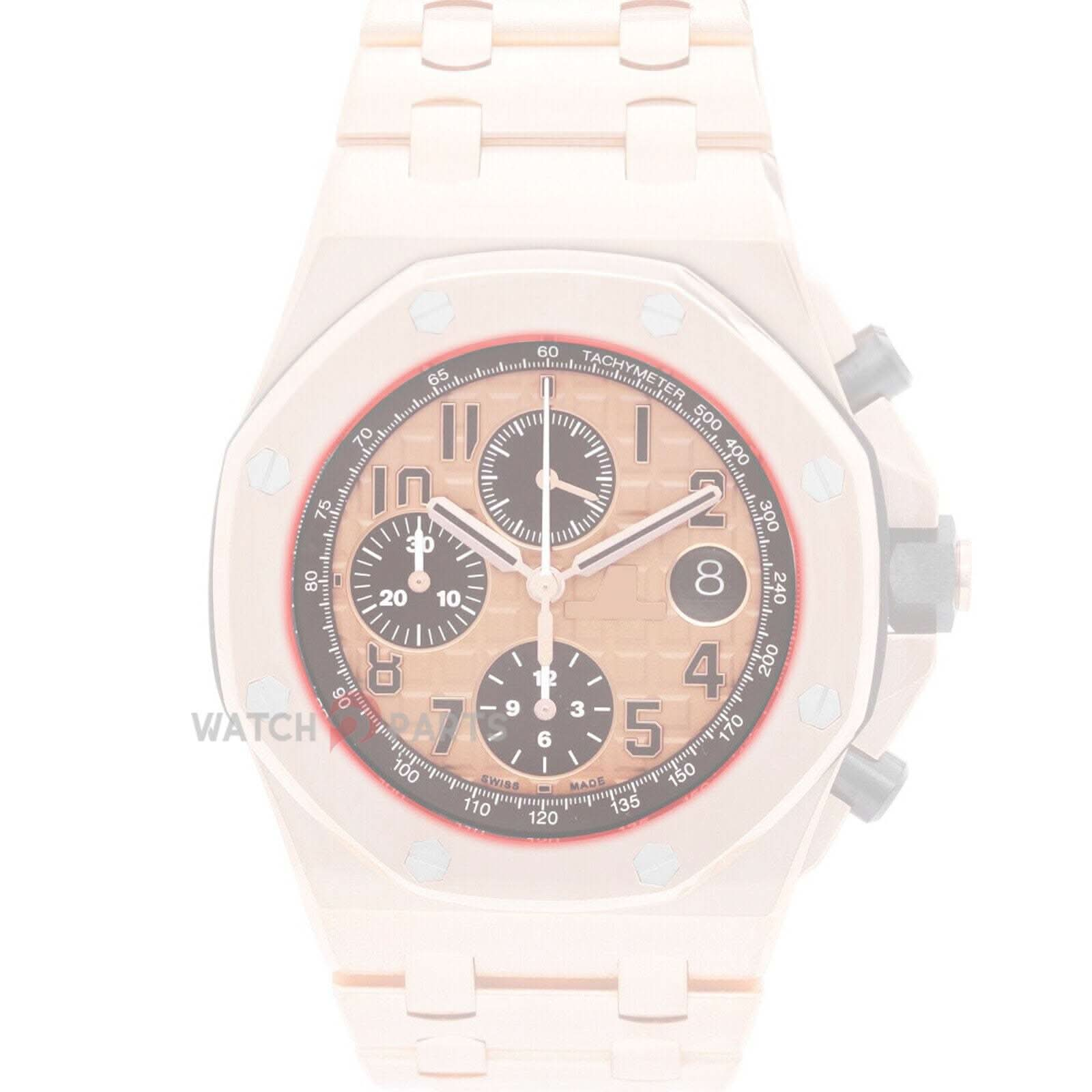 Mira Cristal de zafiro para Audemars Piguet 26470/26473 Royal Oak Offshore Chronograph