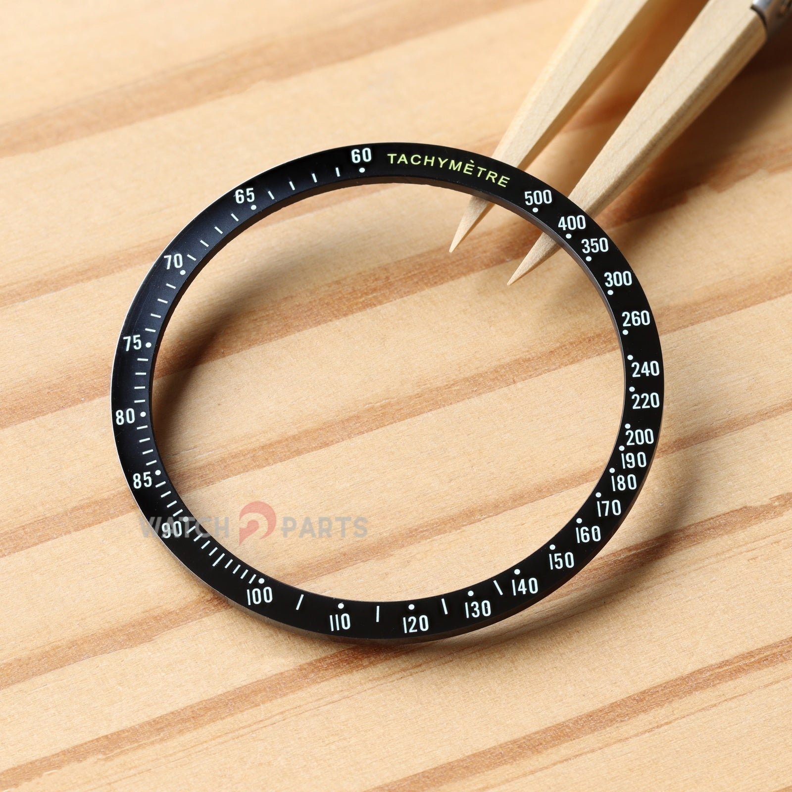 Watch Ceramic Bezel for Omega 311.92.44.30.01.001 Speedmaster Moon Apollo 8 Men's 44.25mm Watch Insert - watch2parts