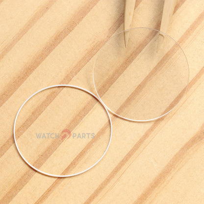 Double Domed Watch Sapphire Crystal&Gasket for Chopard Classic 163154 33.6mm Glass