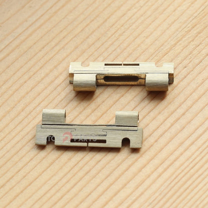 21.8/23.8mm Steel Watch Leather Strap Insert Inside for Breguet Marine 5517/5527 Watch Band