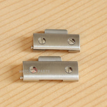 Сегмент стального браслета для часов Cartier Santos M/XL 4075 4072, быстросъемный, с наконечником