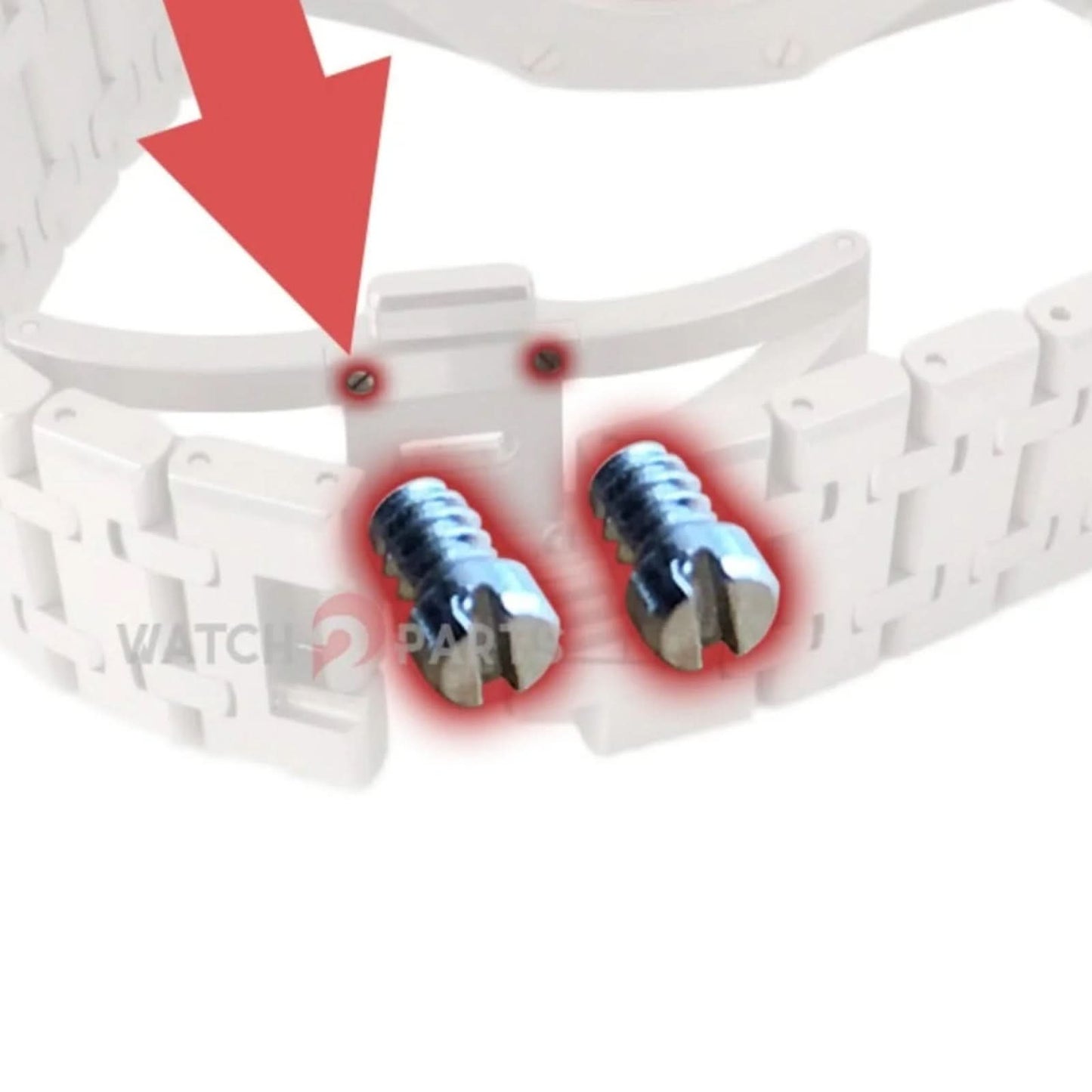 Watch Buckle Pusher Screw for Audemars Piguet Royal Oak 41mm 39mm Watch Clasp