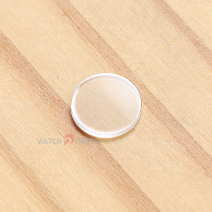 Round Flat Watch Sapphire Crystal for Chopard Happy Diamonds 209425 25.8mm Glass