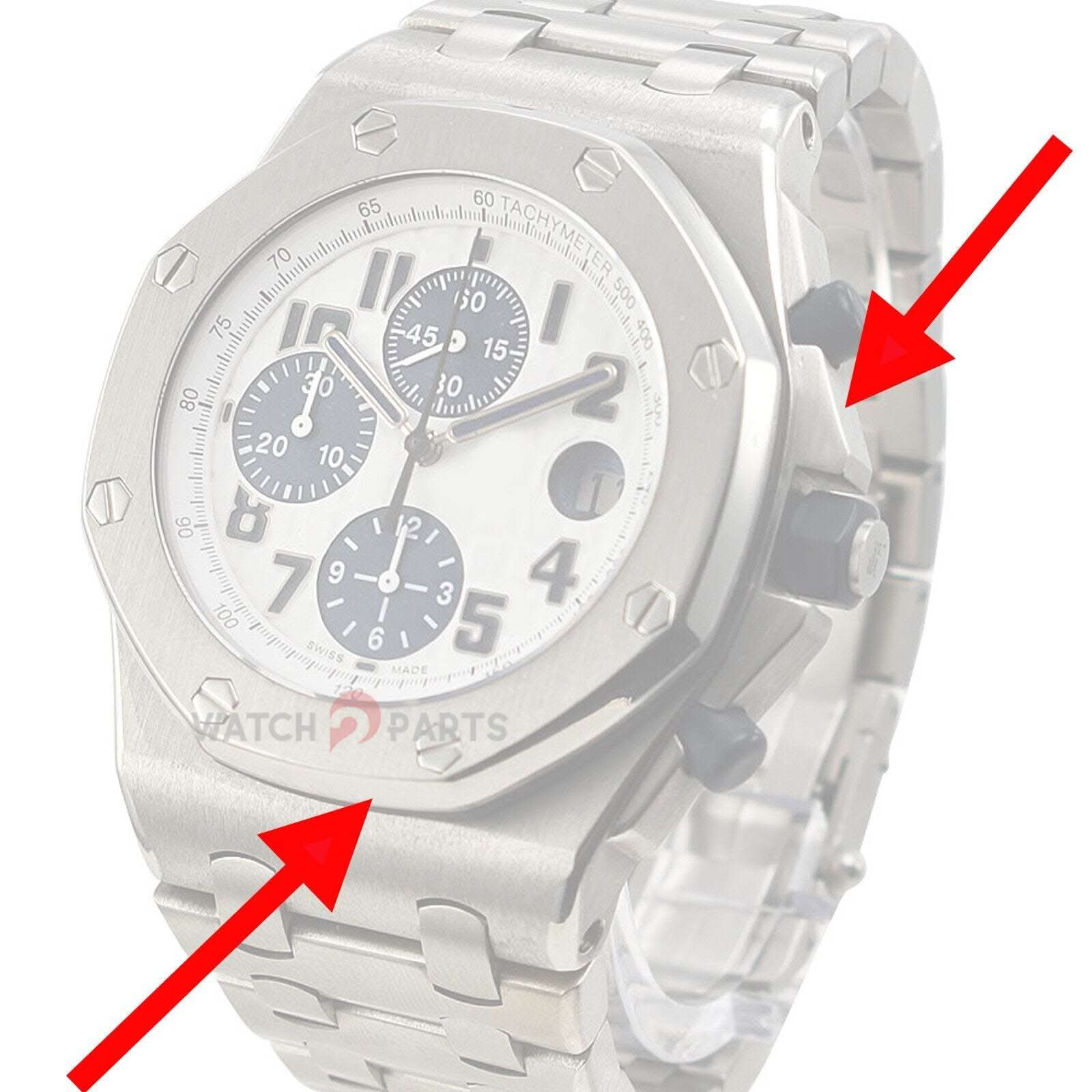 شاهد حشية المطاط لـ Audemars Piguet 26170 Royal Oak Offshore 42mm