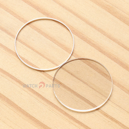 Round Flat Watch Sapphire Crystal for Vacheron Constantin VC Overseas 5500V 42.5mm Front&Case Back Glass