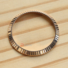 18K Rose Gold Watch Bezel for Rolex Datejust 41 126331/126301 Fluted Ring