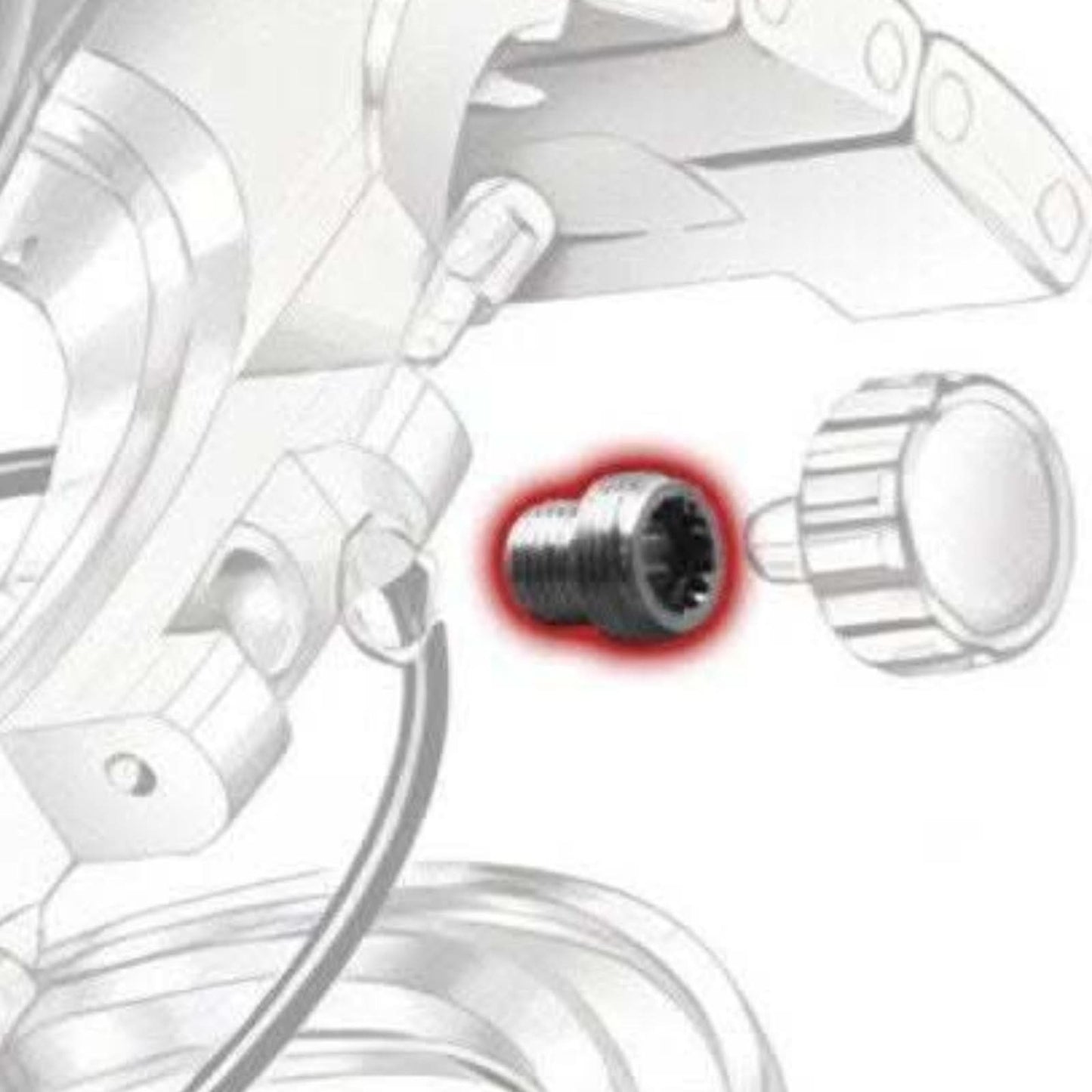 Watch Screw Crown Tube for Patek Philippe 5167 PP Aquanaut Watch