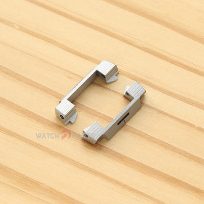 Leather Strap Insert Steel for IWC IW3227 Ingenieur 42mm Watch Band Link