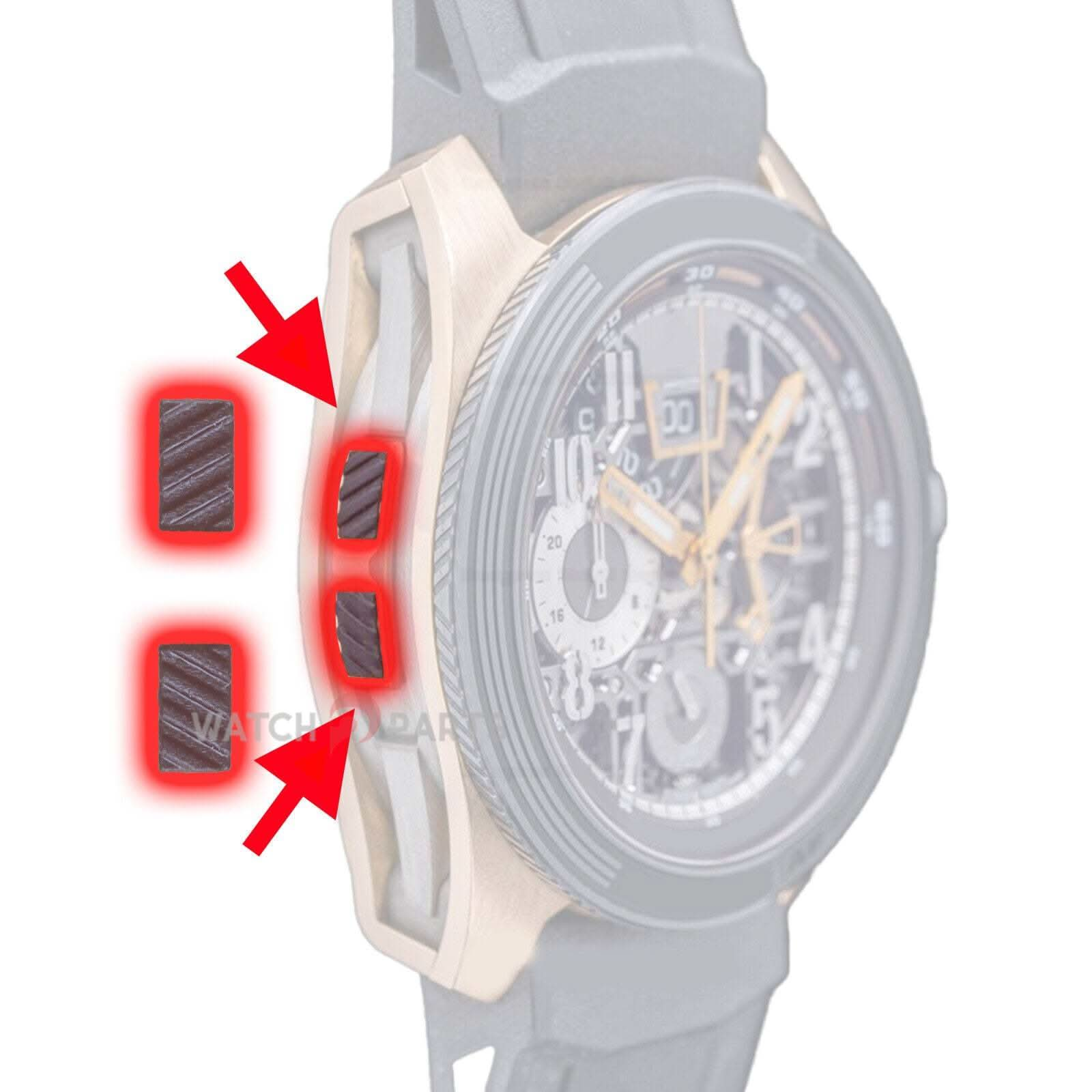 Watch Button Pusher Sticker for Jaeger-LeCoultre Master Compressor Extreme LAB 2