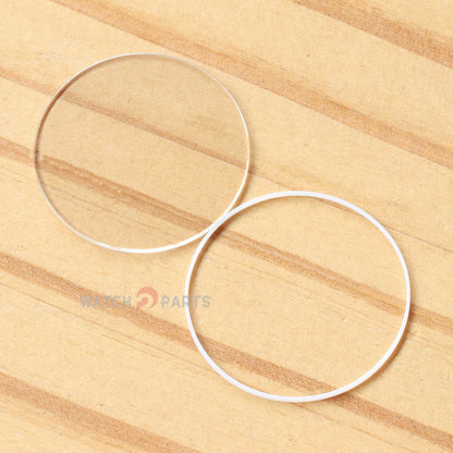 Double Domed Watch Sapphire Crystal&Gasket for Chopard Happy Sport 288948 38mm Glass