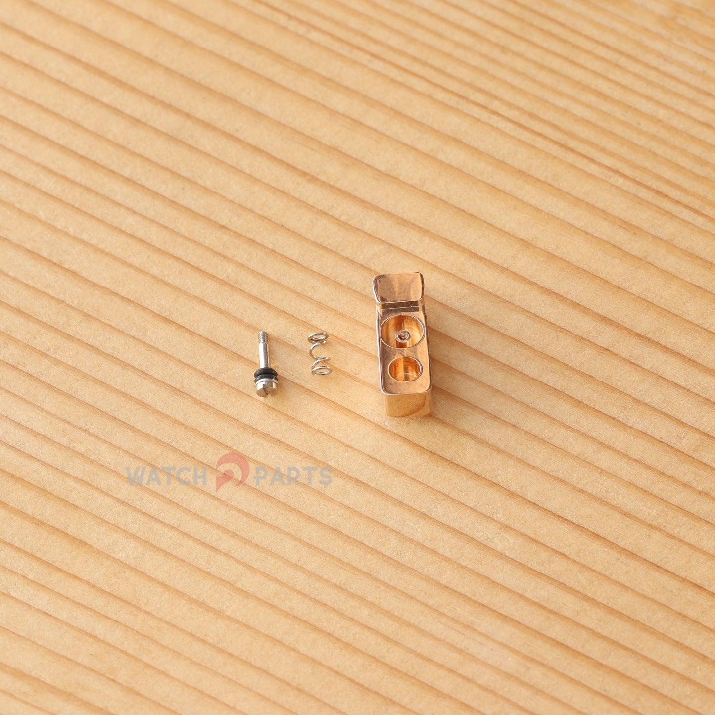 18K Rose Gold/Stainless Steel Watch Pusher for Patek Philippe Aquanaut PP 5164 40.8mm Watch Button