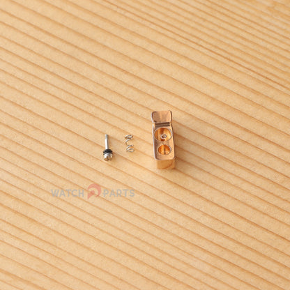 18K Rose Gold/Stainless Steel Watch Pusher for Patek Philippe Aquanaut PP 5164 40.8mm Watch Button