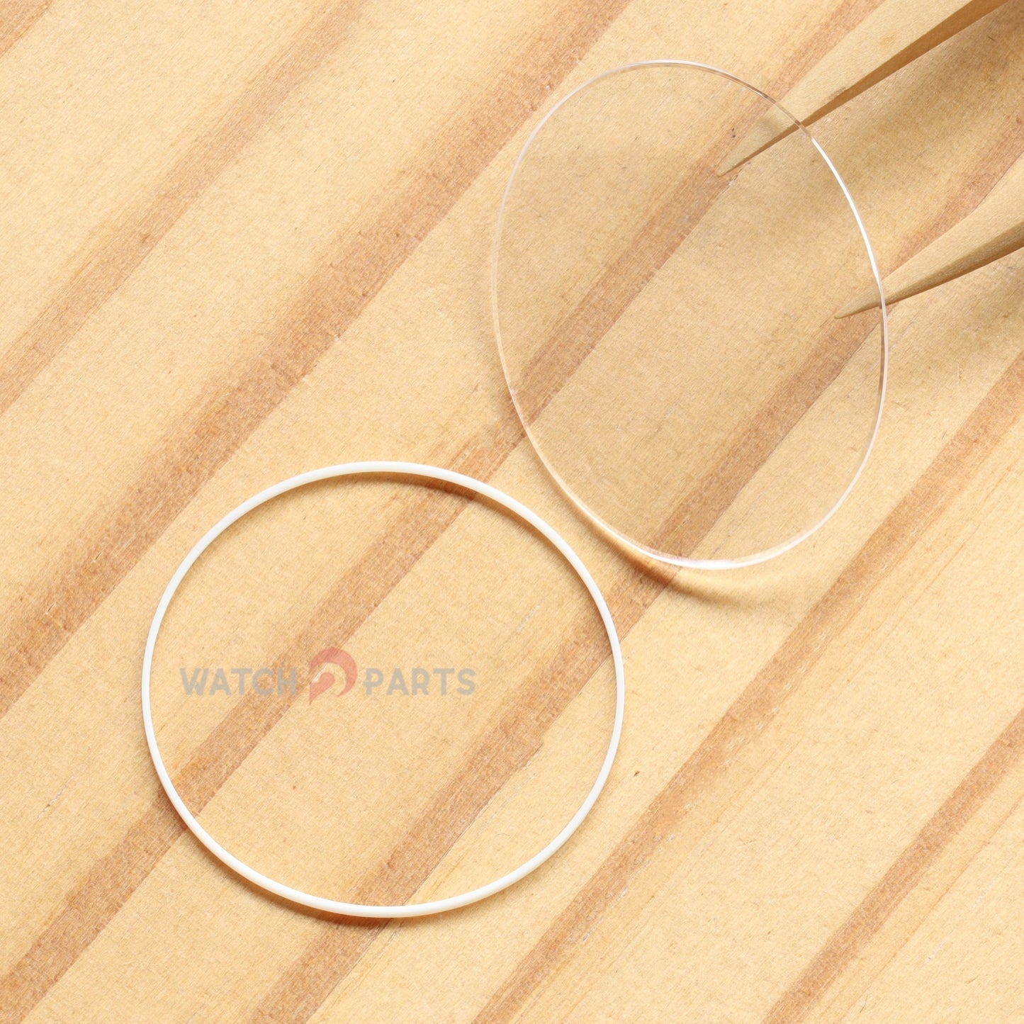 Tonneau Ellipse Flat Watch Glass for Chopard Happy Sport 278418 30mm Sapphire Crystal