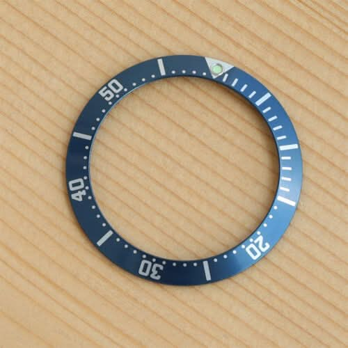 Inserto de bisel de reloj de aluminio para Omega Seamaster 300m 36 mm Reloj