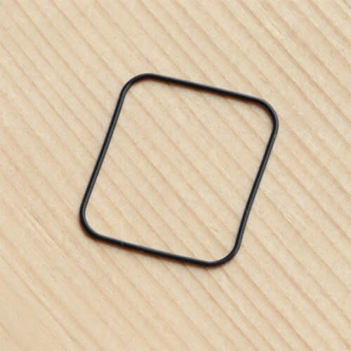 Mira Junta para Cartier Tank Solo 3169/3170 L/SM Anillo impermeable