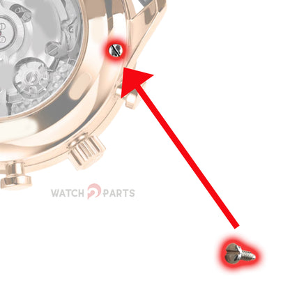 Watch Case Back Screw for IWC Portuguese 3716 Chronograph 41mm Watch