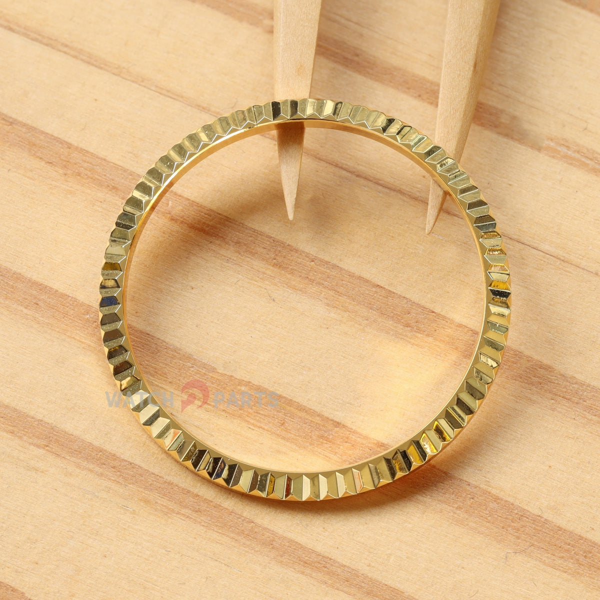 Steel Fluted Bezel Insert for Rolex Datejust 68273 68274 31mm Watch