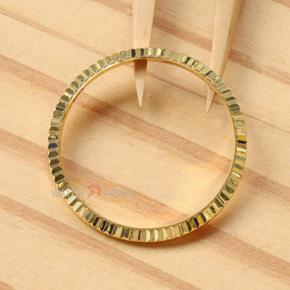 Steel Fluted Bezel Insert for Rolex Datejust 68273 68274 31mm Watch