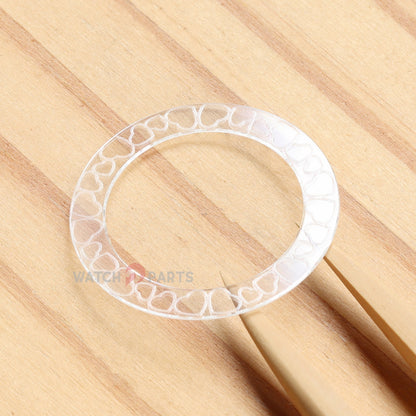 Concentric circles Watch Sapphire Crystal for Chopard Happy Diamonds 209429 32mm Front&Case Back Glass