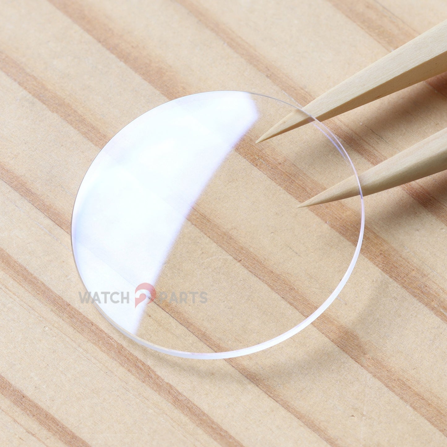 Double-sided AR Coating Watch Sapphire Crystal&Gasket for IWC Pilot Double Chronograph IW3713/3255 42mm Glass - watch2parts