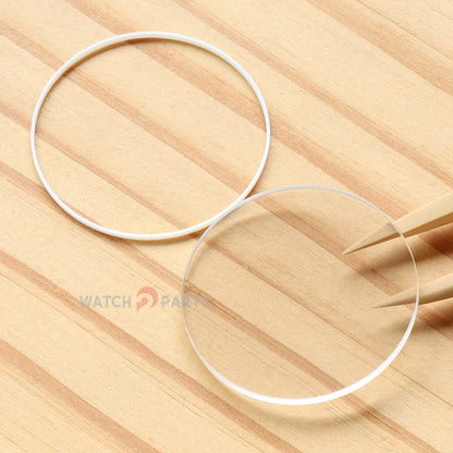Round Flat Watch Sapphire Crystal for Vacheron Constantin VC Overseas 5500V 42.5mm Front&Case Back Glass