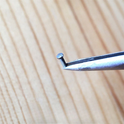 2656 Ratio de la caja del bisel Tornillo posterior para Cartier Santos 100XL M 2878 Tornillos de la caja del reloj