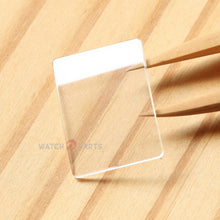 Tonneau Raised Watch Sapphire Crystal for Bvlgari Rettanggolo RT45GGD 26x45mm Glass - watch2parts