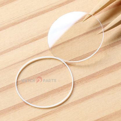 AR Coating Double Domed Sapphire Crystal&Gasket for Vacheron Constantin VC Traditionnelle 25558/25557/25155 30mm Watch Glass