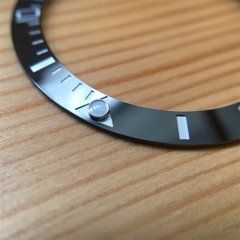 Luminous Ceramic Watch Bezel Inserts for Rolex Submariner 116610 Watch(Carve Letter)