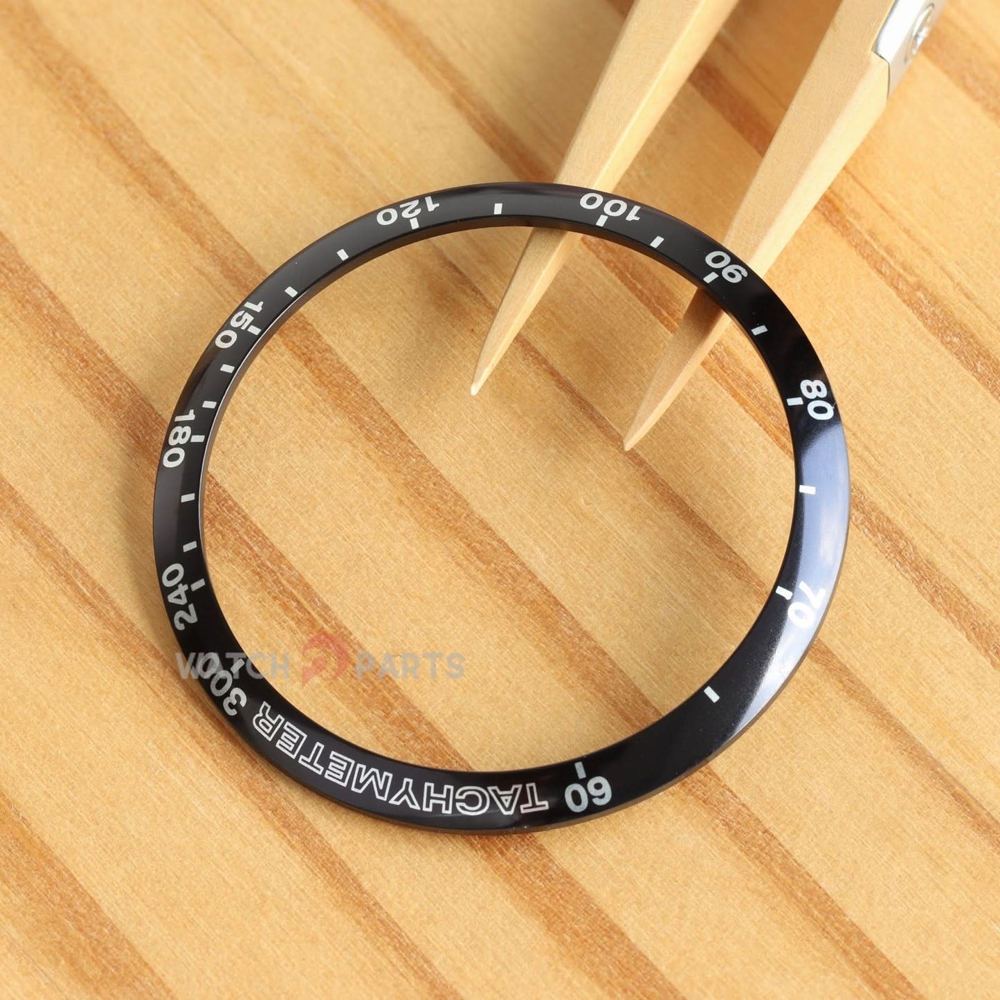 Bisel de reloj de aluminio para Glashutte Original Sport Evolution 1-39-31-43 cronógrafo de 42 mm Inserto de reloj