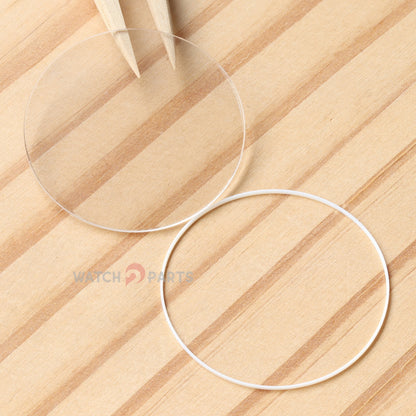 Watch Double Domed Glass for Breguet Classique 5930/5197 35.5mm Sapphire Crystal - watch2parts