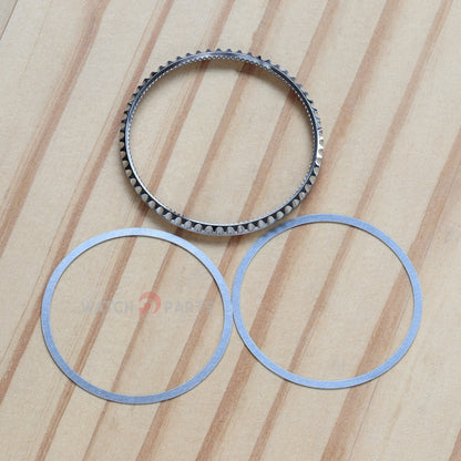 Fluted Bezel and Bezel Pad for Rolex GMT-Master II 16710/16610 Watch
